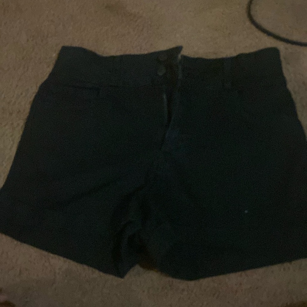 Forever 21 denim black shorts